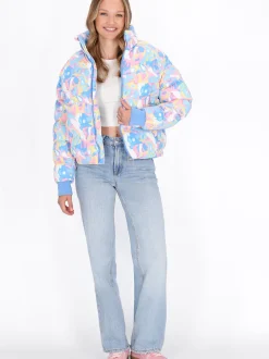 MyMo Damen Jacke in mehrfarbig