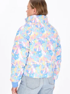 MyMo Damen Jacke in mehrfarbig
