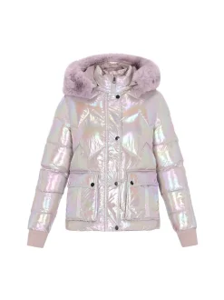 MyMo Damen Jacke in purple