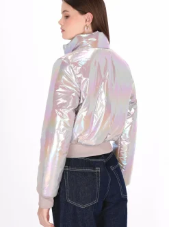 MyMo Damen Jacke in purple