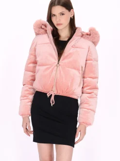 MyMo Damen Jacke in rosenholz