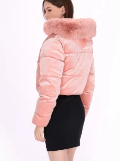 MyMo Damen Jacke in rosenholz