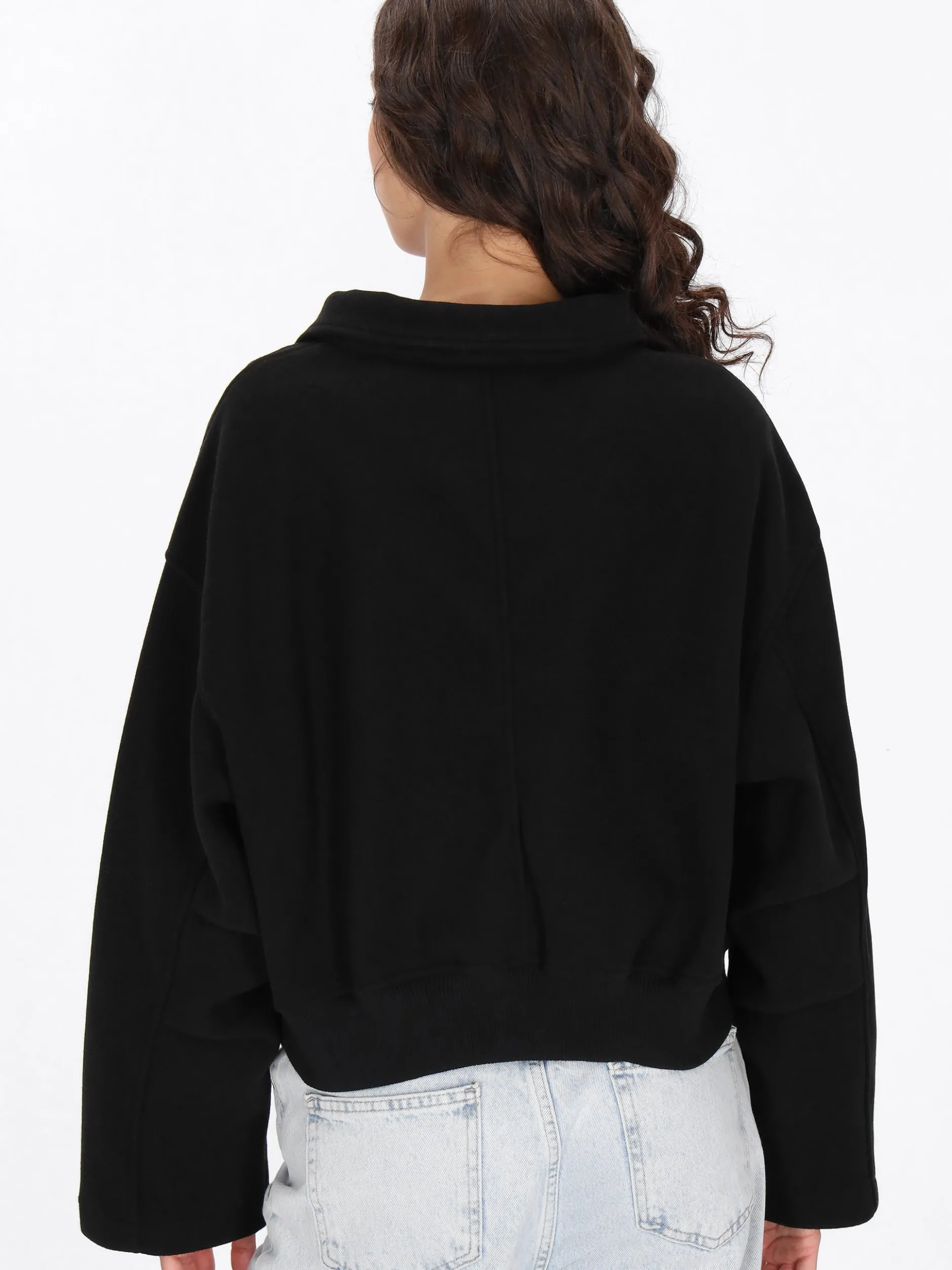 MyMo Damen Jacke in schwarz