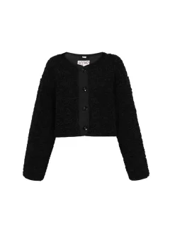 MyMo Damen Jacke in schwarz