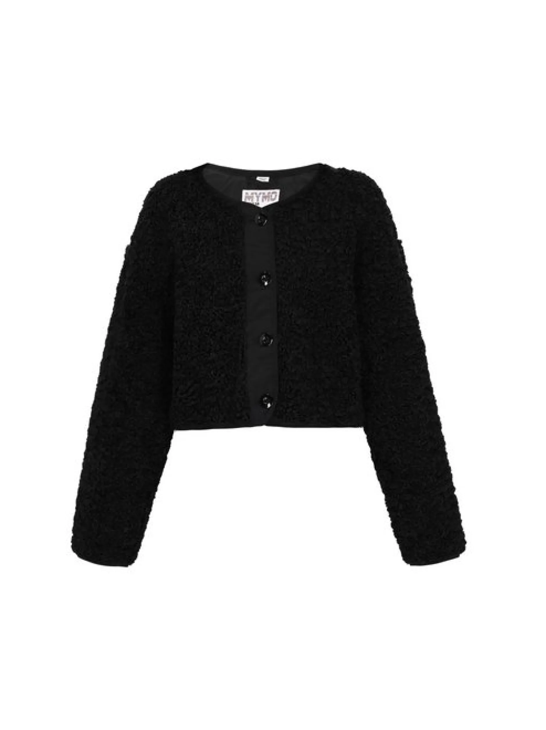 MyMo Damen Jacke in schwarz