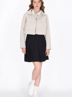 MyMo Damen Jacke in weiß