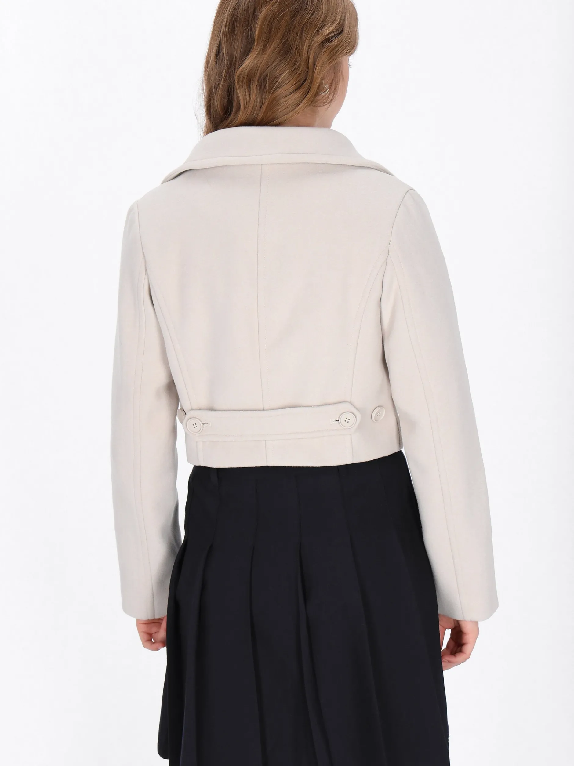 MyMo Damen Jacke in weiß