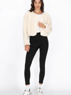 MyMo Damen Jacke in weiß