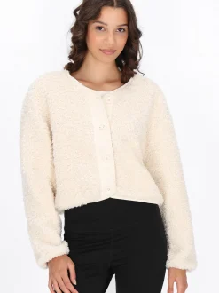 MyMo Damen Jacke in weiß