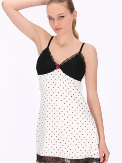 MyMo Damen Kleid in weiß - Länge: mittel