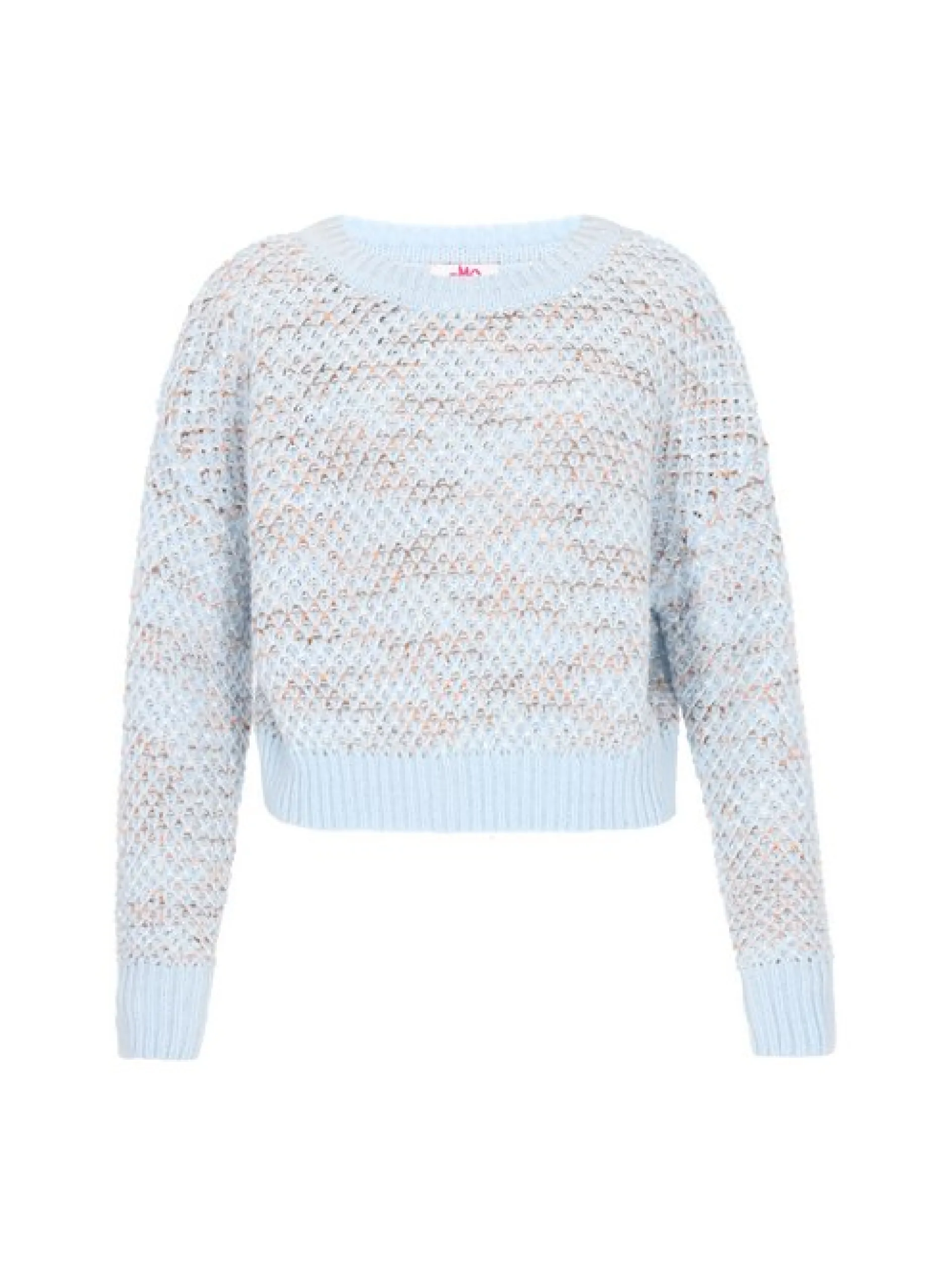MyMo Damen Pullover in blau - Ausschnitt: Rundhals