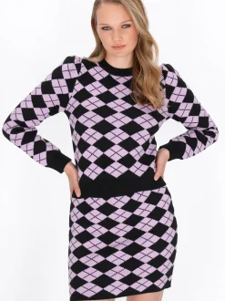 MyMo Damen Pullover in flieder