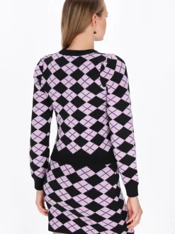 MyMo Damen Pullover in flieder