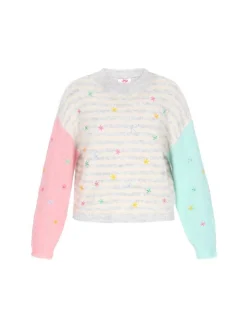 MyMo Damen Pullover in grau