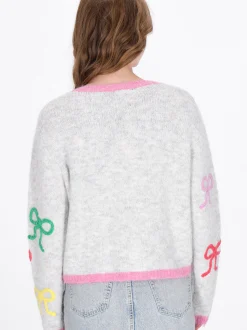 MyMo Damen Pullover in grau