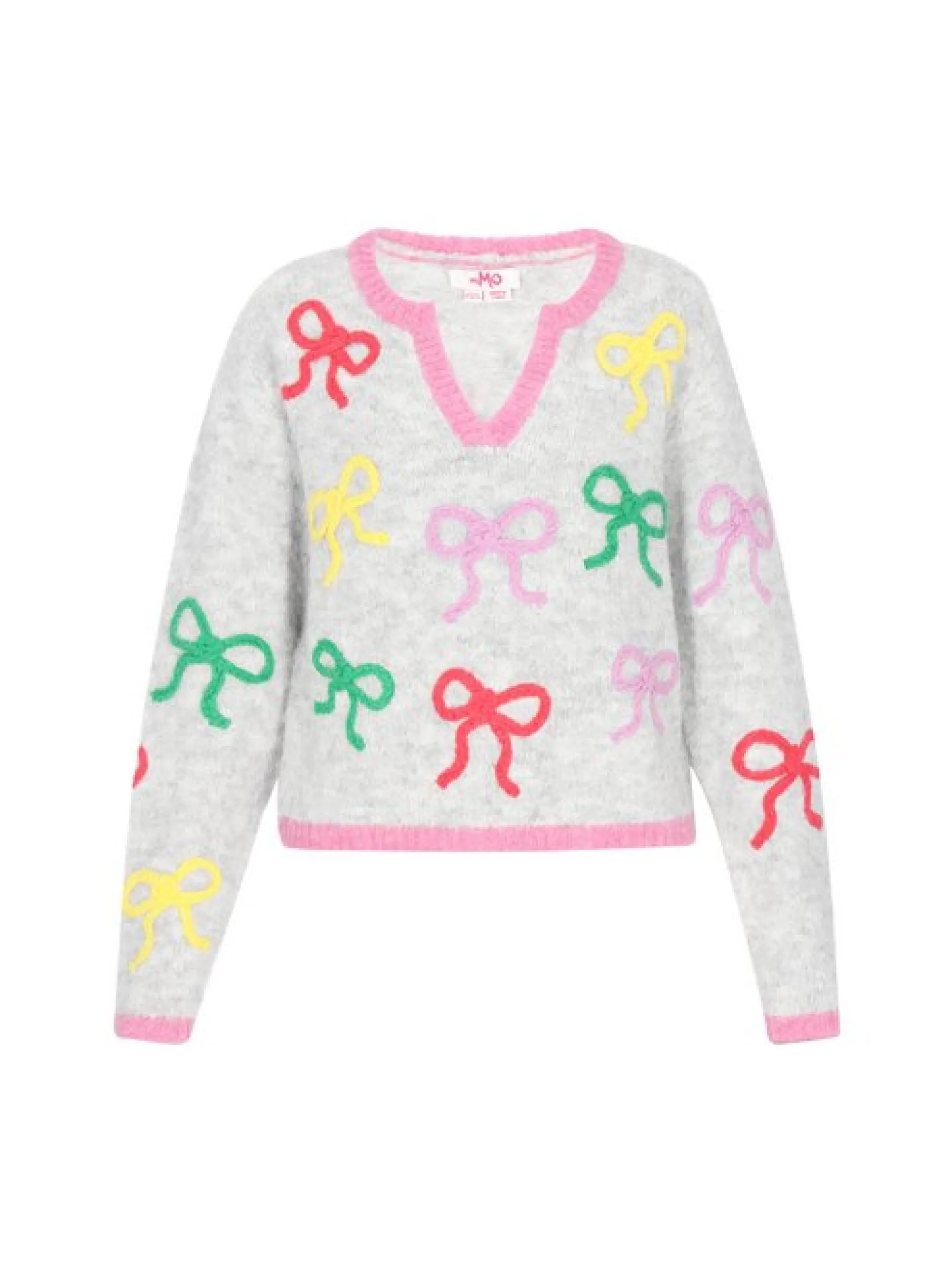MyMo Damen Pullover in grau
