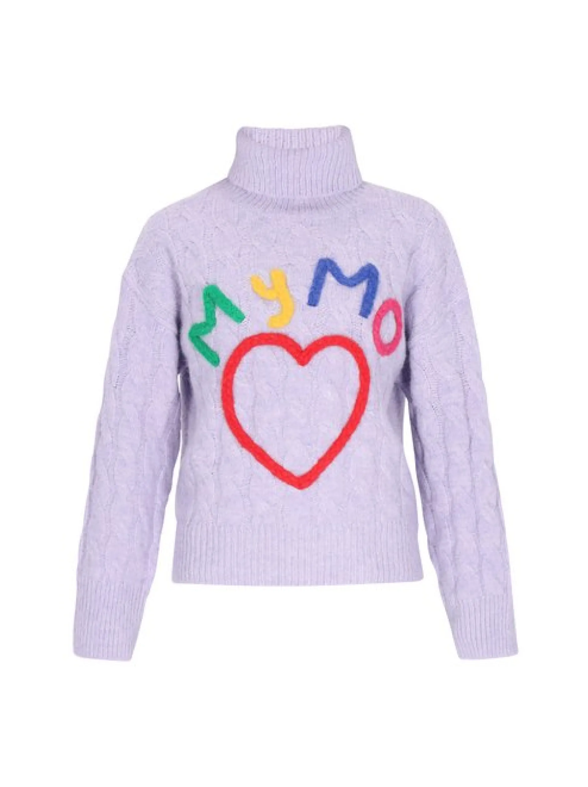 MyMo Damen Pullover in lila
