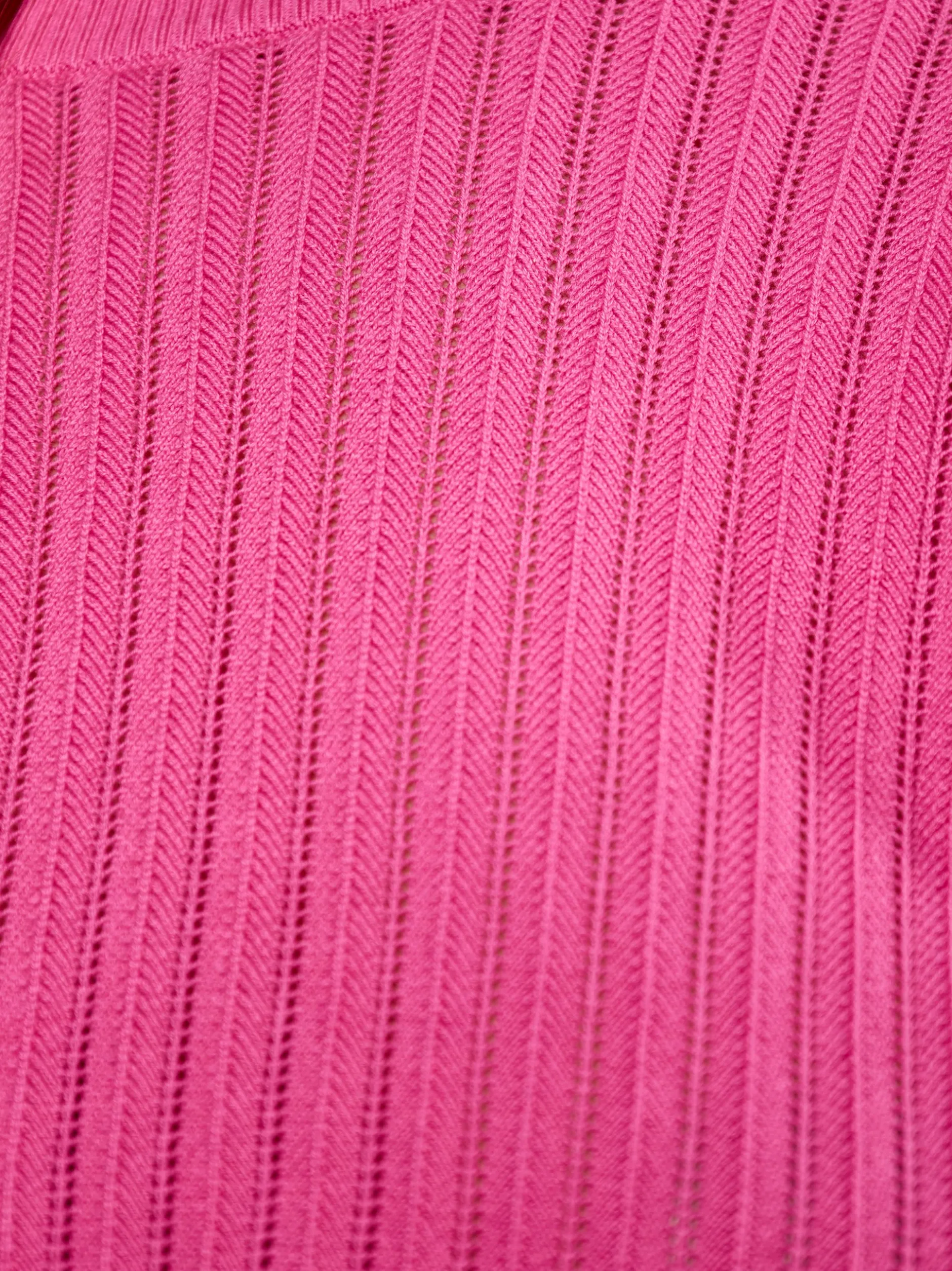 MyMo Damen Pullover in pink - Ausschnitt: Rundhals