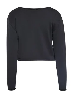 MyMo Damen Pullover in schwarz
