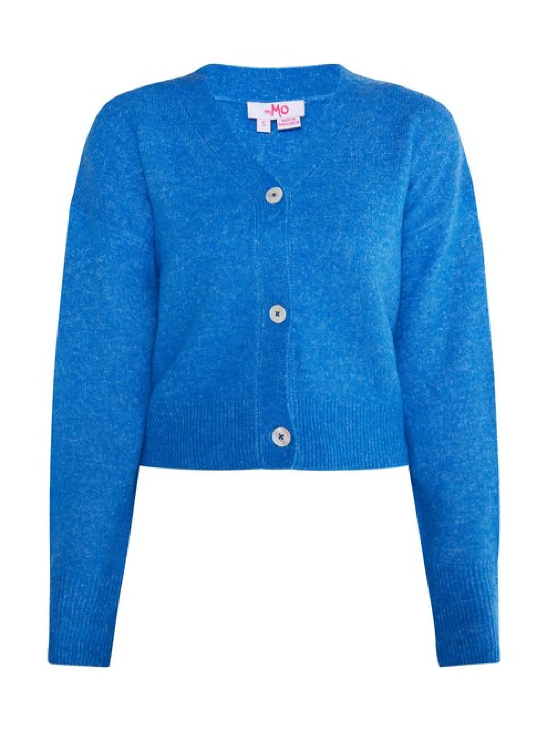 MyMo Damen Strickcardigan in hellblau
