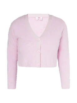 MyMo Damen Strickjacke in pink