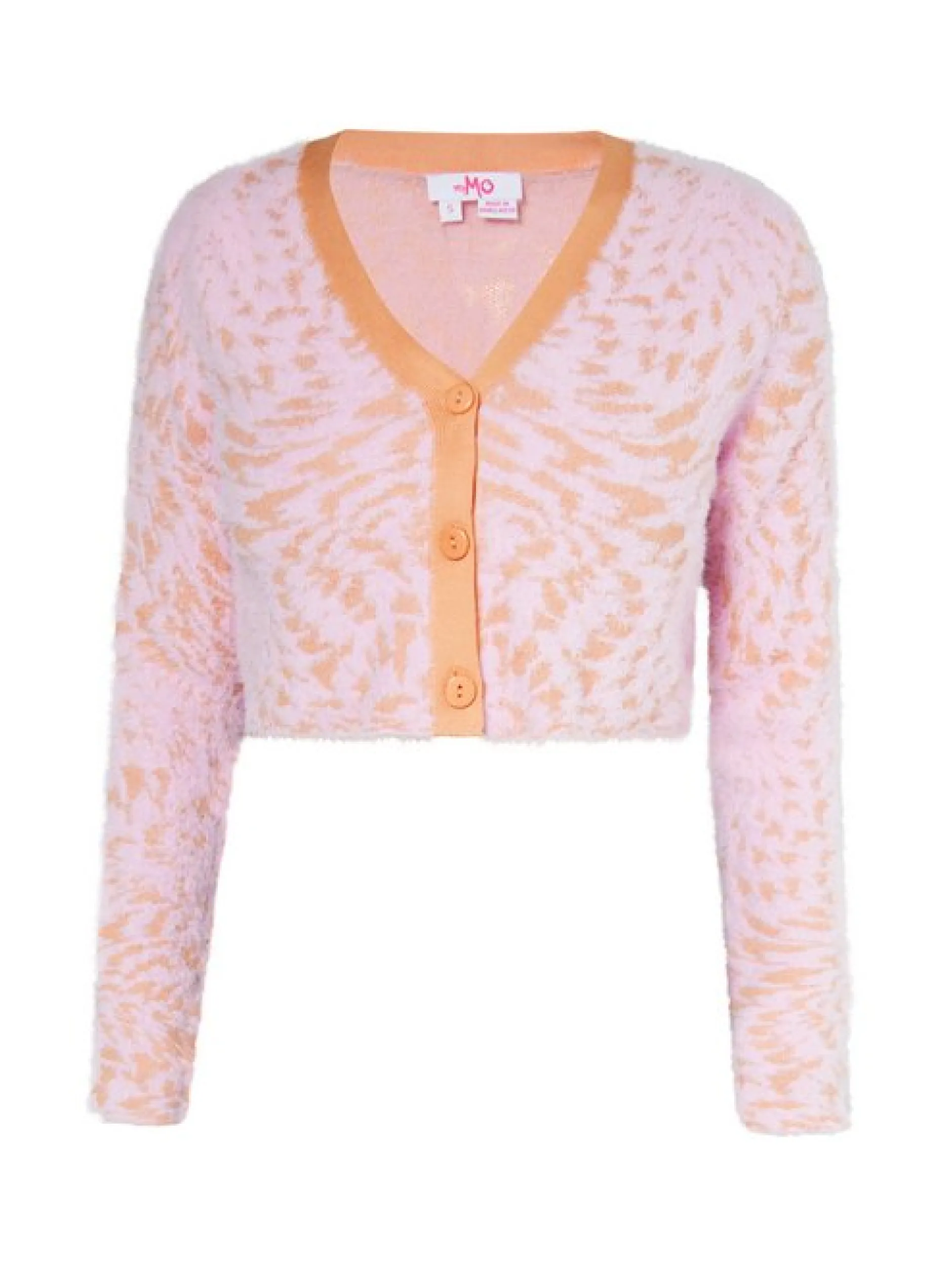 MyMo Damen Strickjacke in pink