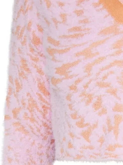 MyMo Damen Strickjacke in pink