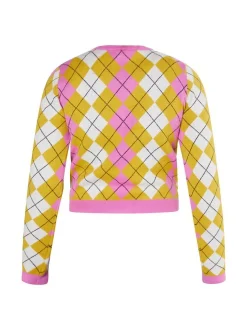 MyMo Damen Strickpullover in mehrfarbig