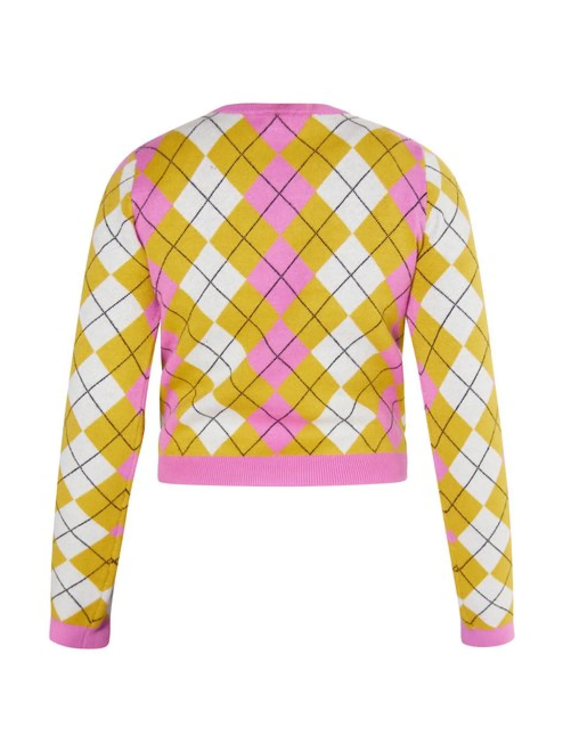 MyMo Damen Strickpullover in mehrfarbig