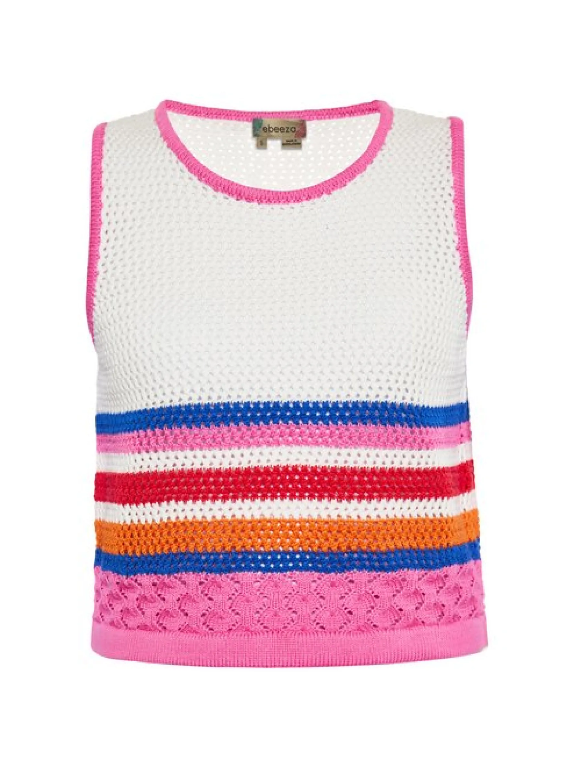 MyMo Damen Stricktop in mehrfarbig