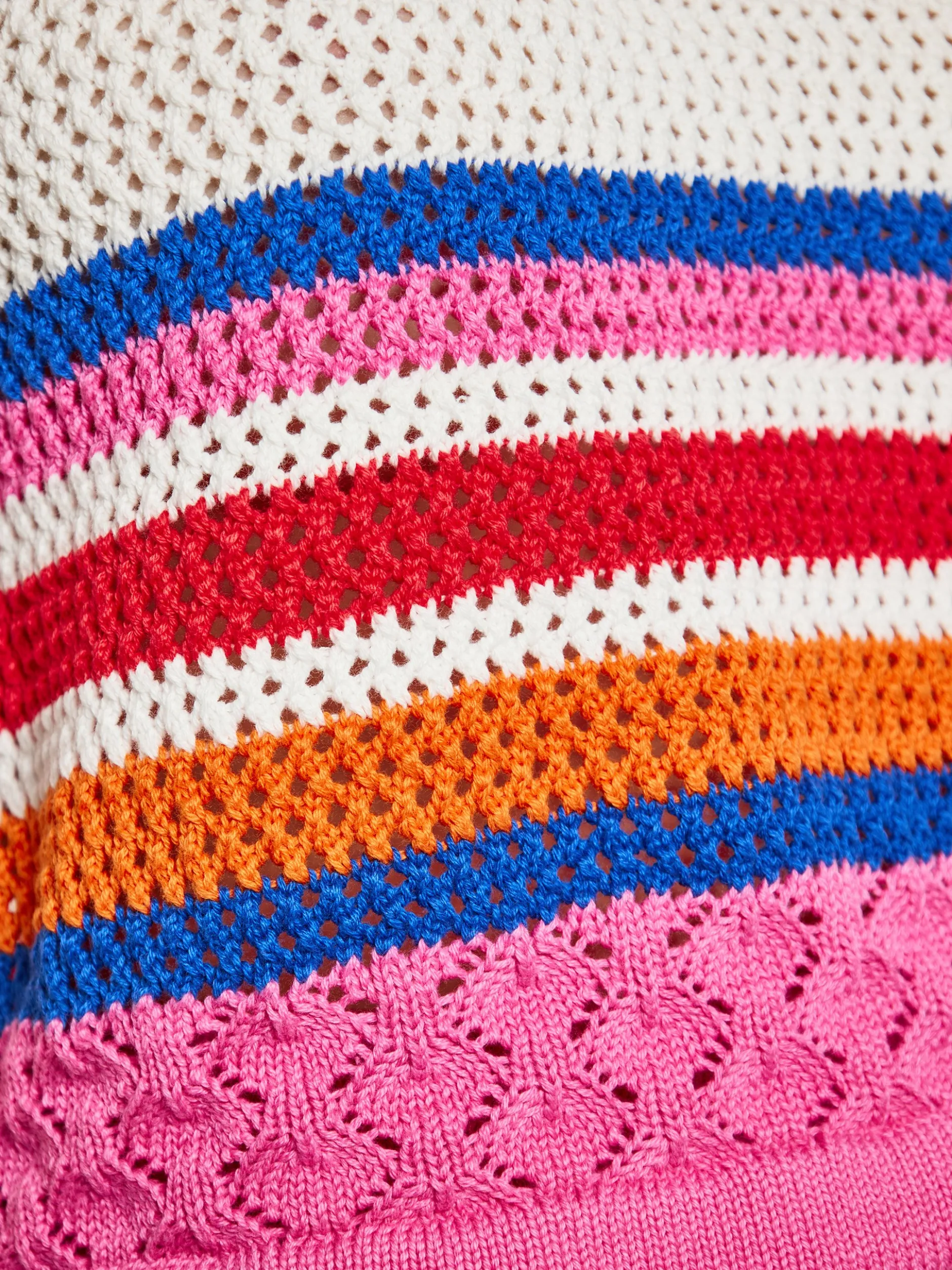 MyMo Damen Stricktop in mehrfarbig
