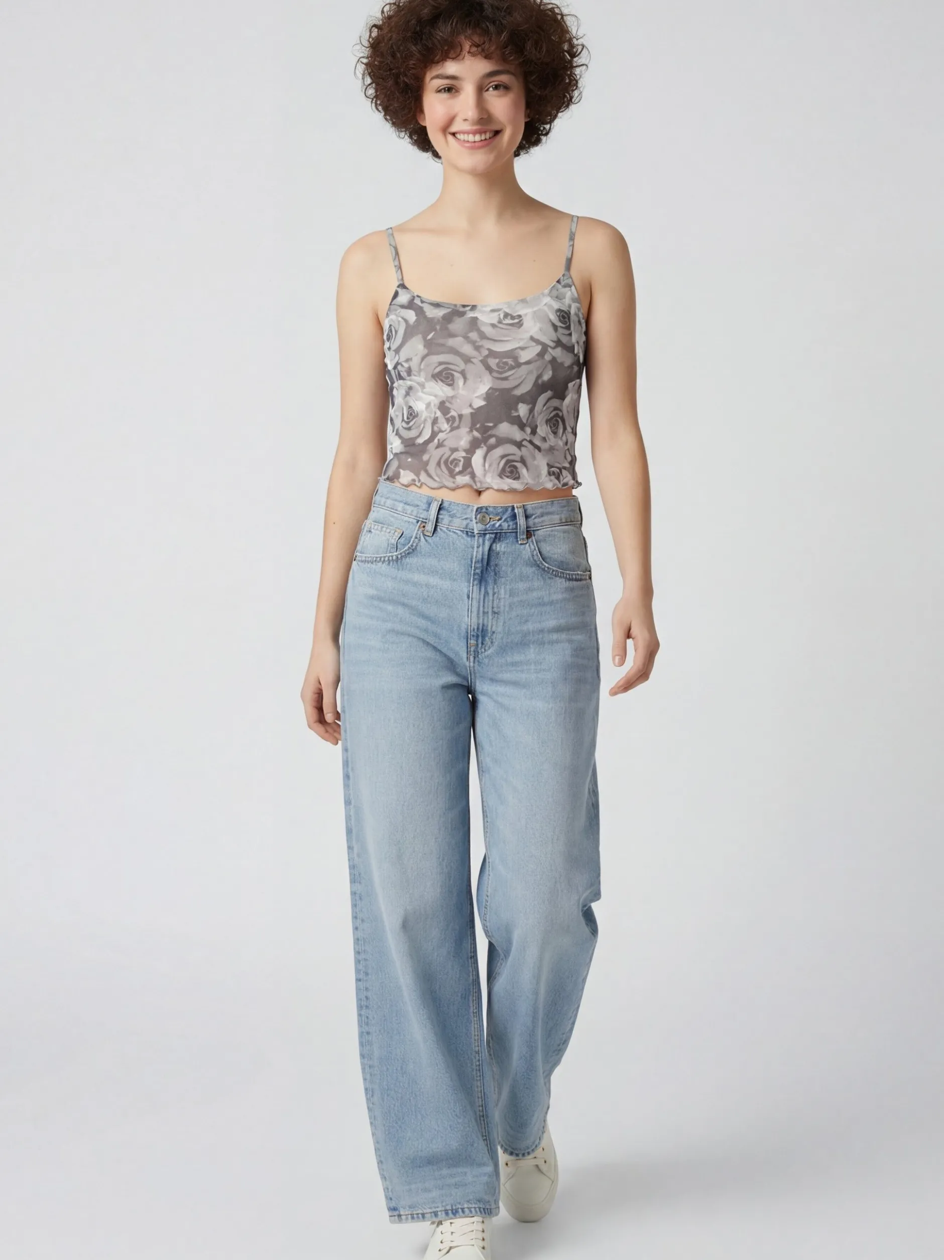 MyMo Damen top in grau