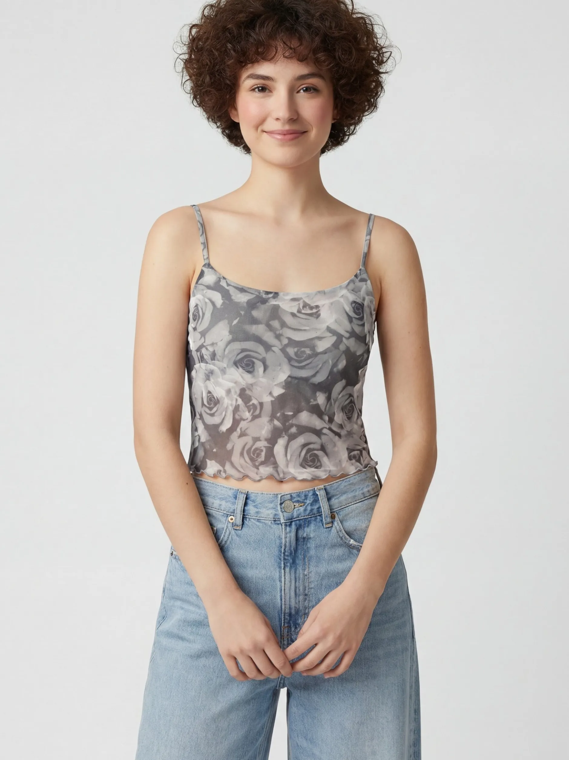 MyMo Damen top in grau