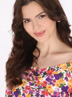 MyMo Damen Top in mehrfarbig