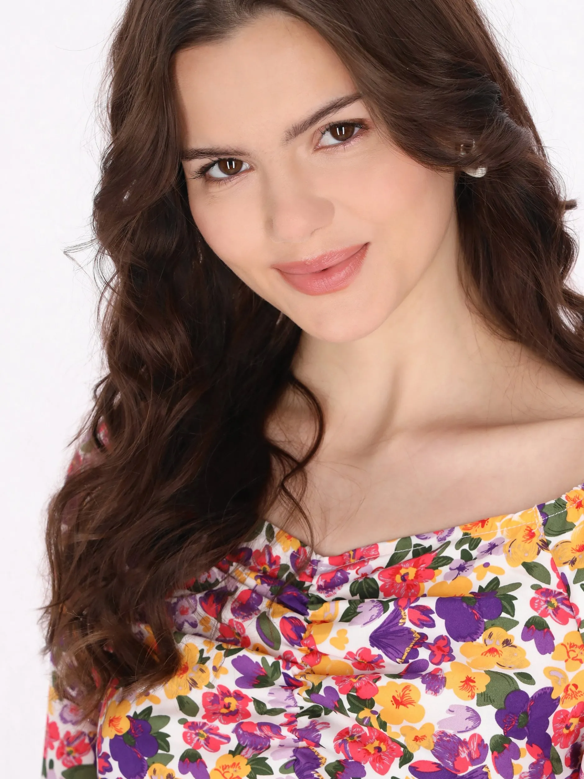 MyMo Damen Top in mehrfarbig