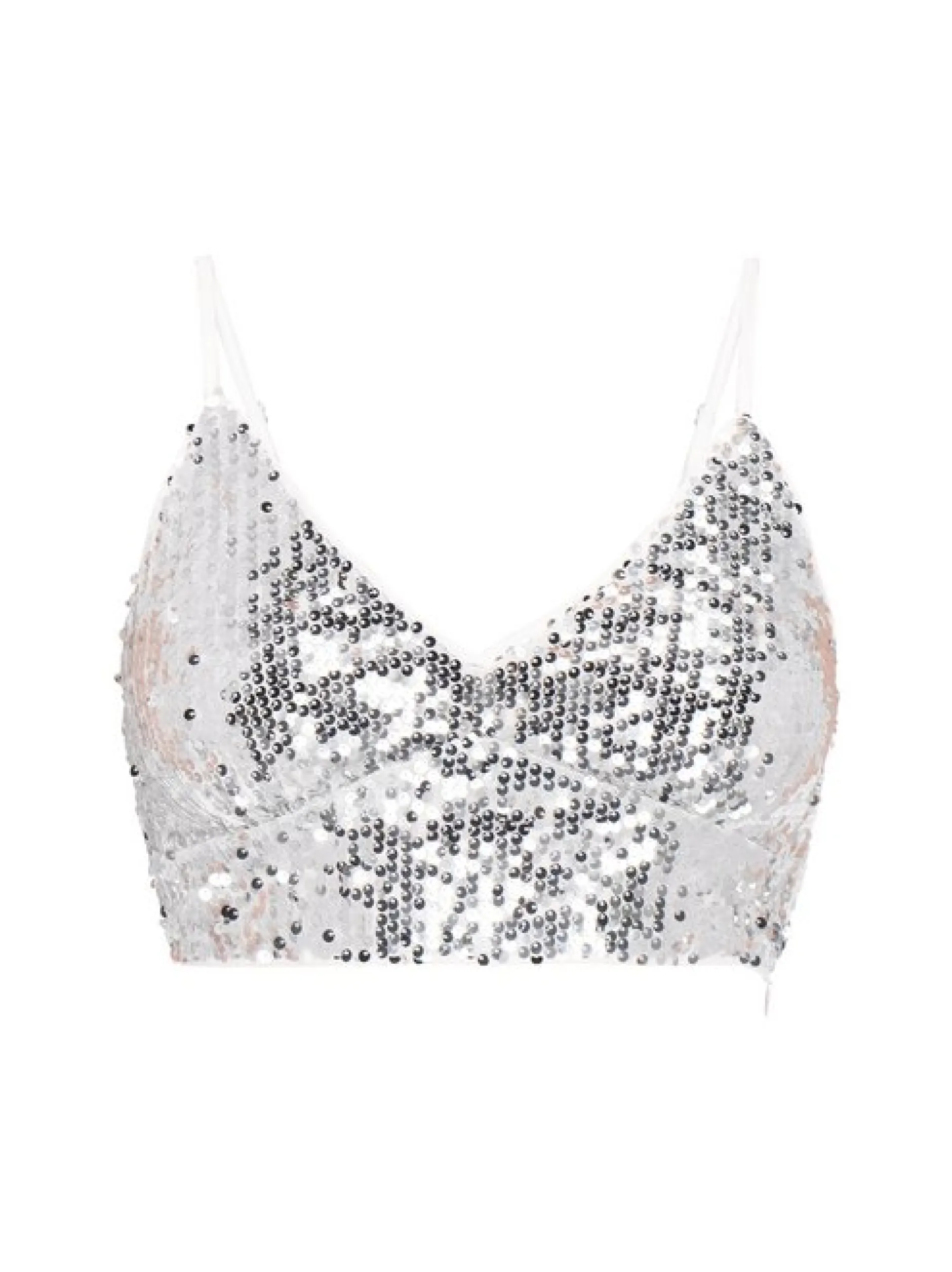 MyMo Damen Top in silber