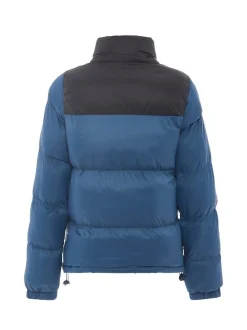 MyMo Damen Wattierte Steppjacke in schwarz
