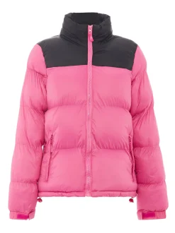 MyMo Damen Wattierte Steppjacke in mehrfarbig