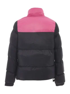 MyMo Damen Wattierte Steppjacke in rosa