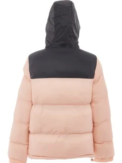 MyMo Damen Wattierte Steppjacke in schwarz