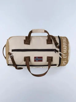 Napapijri Herren Duffle-Bag - H-EQUATOR DUF in camel weiß