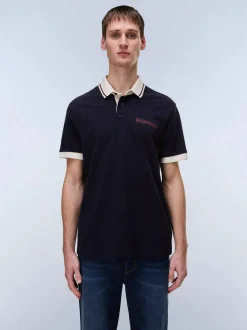 Napapijri Herren Polo - E-ZERI SS in marine