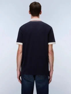 Napapijri Herren Polo - E-ZERI SS in marine