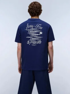 Napapijri Herren T-Shirt - S-ELIOR SS in marine
