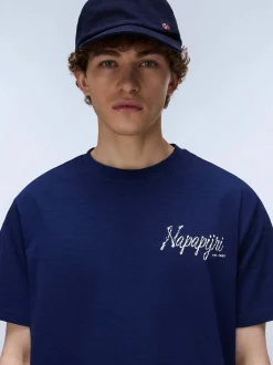 Napapijri Herren T-Shirt - S-ELIOR SS in marine