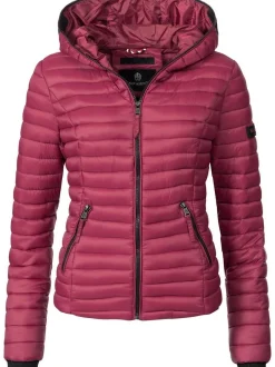 Navahoo Damen Übergangsjacke - Kimuk in bordeaux