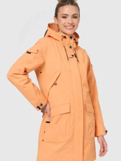 Navahoo Damen Übergangsjacke - Pfefferschote in aprikot