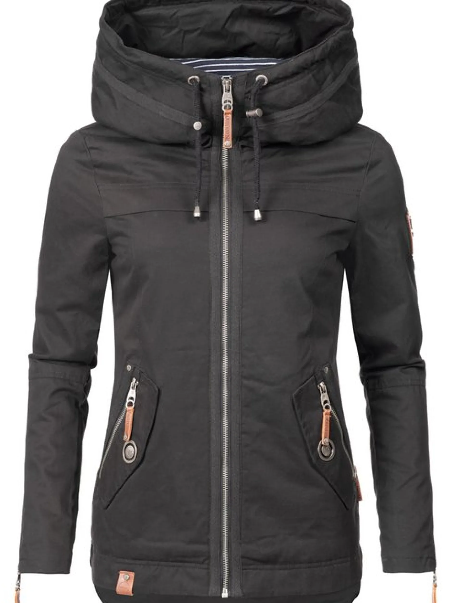 Navahoo Damen Übergangsjacke - Wekoo in schwarz