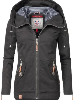 Navahoo Damen Übergangsjacke - Wekoo in schwarz