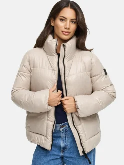 Navahoo Damen Kurzjacke - Eispracht 14 in taupe
